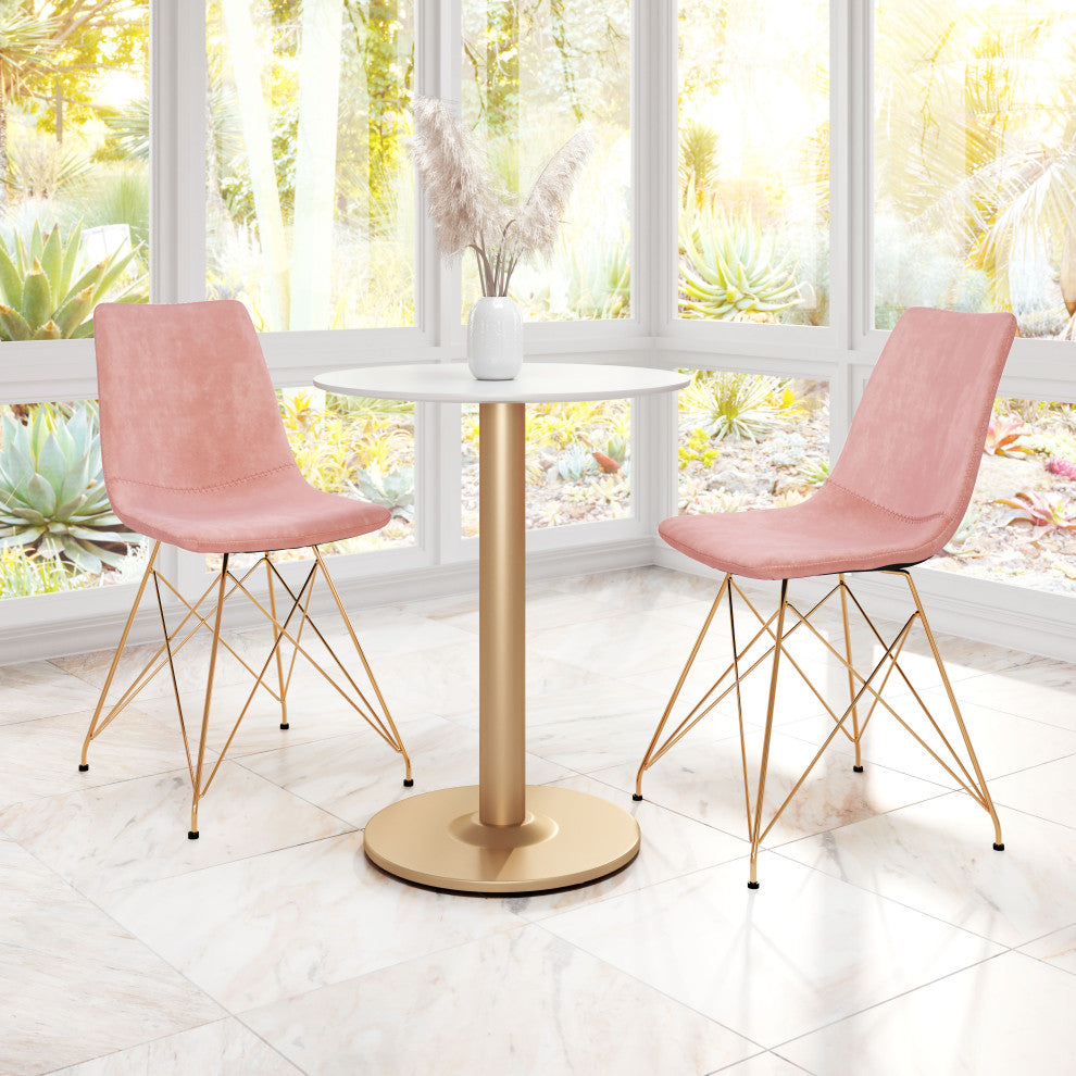 Parker Dining Chair, Set of 4 Pink