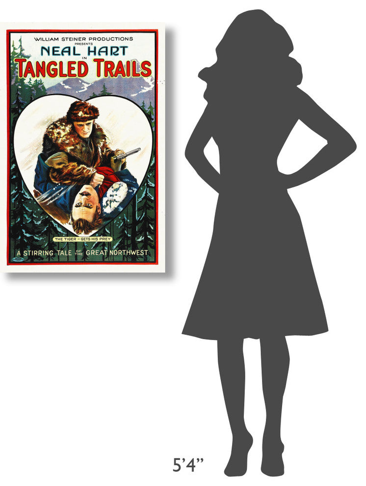 "Tangled Trails" Stretched Canvas Giclee by Hollywood Photo Archive, 24x36"