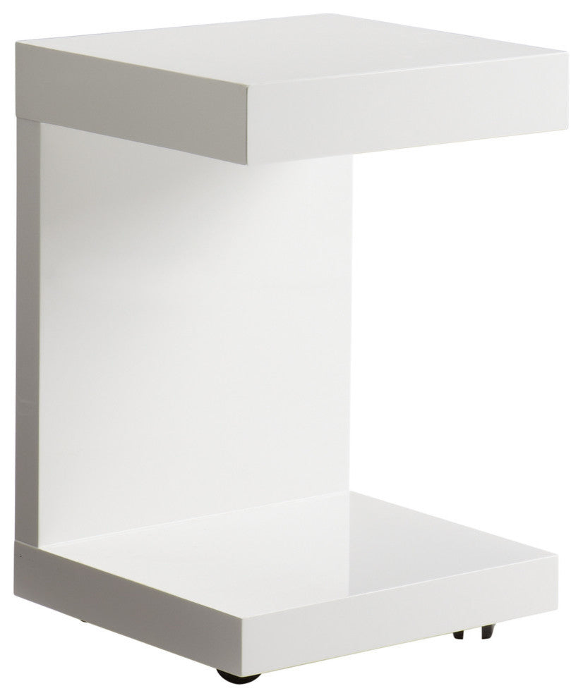 Bachelor Tv Table, High White