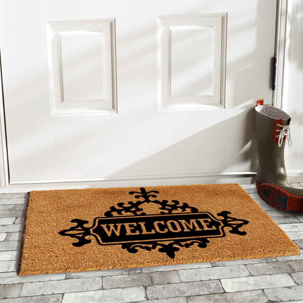 Courtyard Welcome Doormat