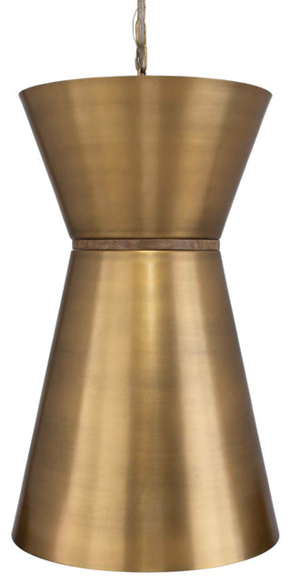 Uttermost Crocker Brass 1 Light Mini Pendant