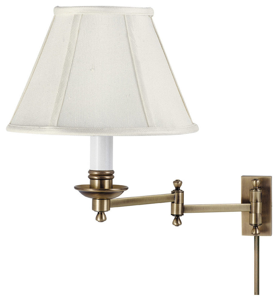 House of Troy LL660-AB One-Light Wall Sconce from the Library