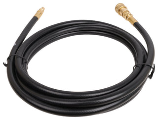 12 FT 1/4-inch Low Pressure Propane Quick-Connect Hose 250PSI Max