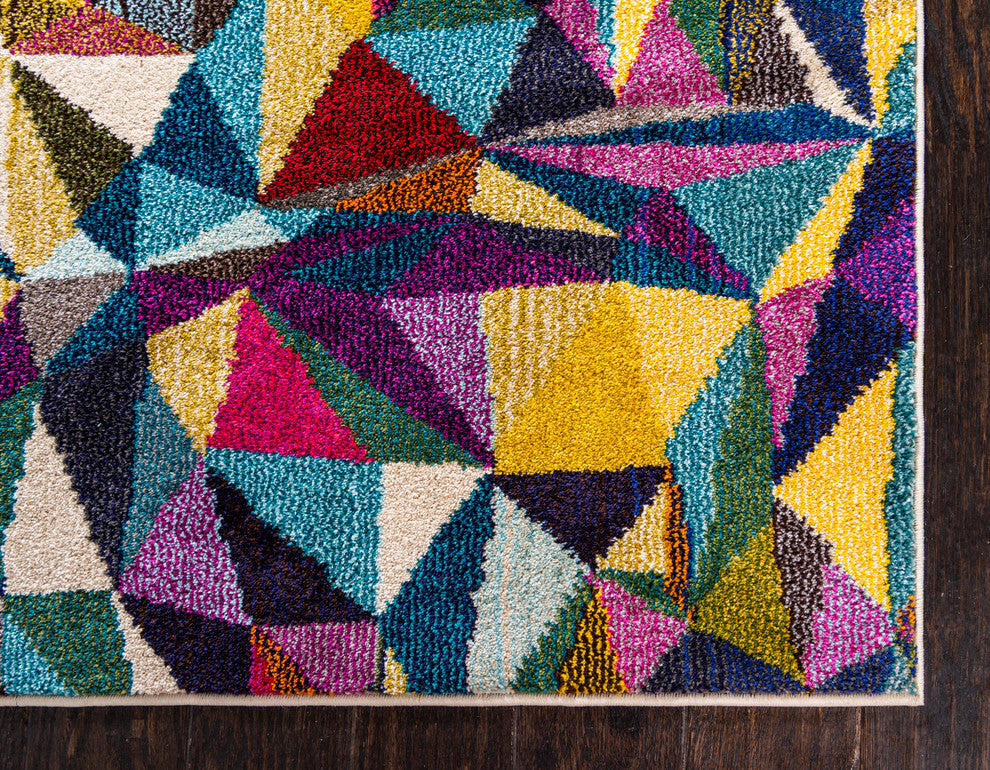 Unique Loom Multicolored Gracia Estrella 2' 2 x 6' 7 Runner Rug
