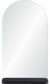 Lucila All Glass Mirror With Shelf 20" x 36"
