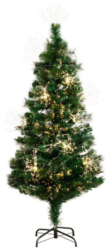 5ft. Pre-Lit Fiber Optic Artificial Christmas Tree