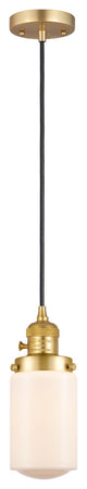 INNOVATIONS 201CSW-SG-G311 1-Light Mini Pendant Satin Gold