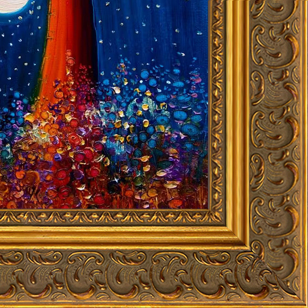 Angels, Baroque Antique Gold Frame