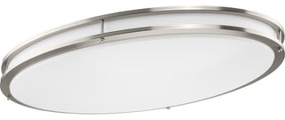 Abide 5-CCT LED Brushed Nickel 32.28" XL Flush Mount Light
