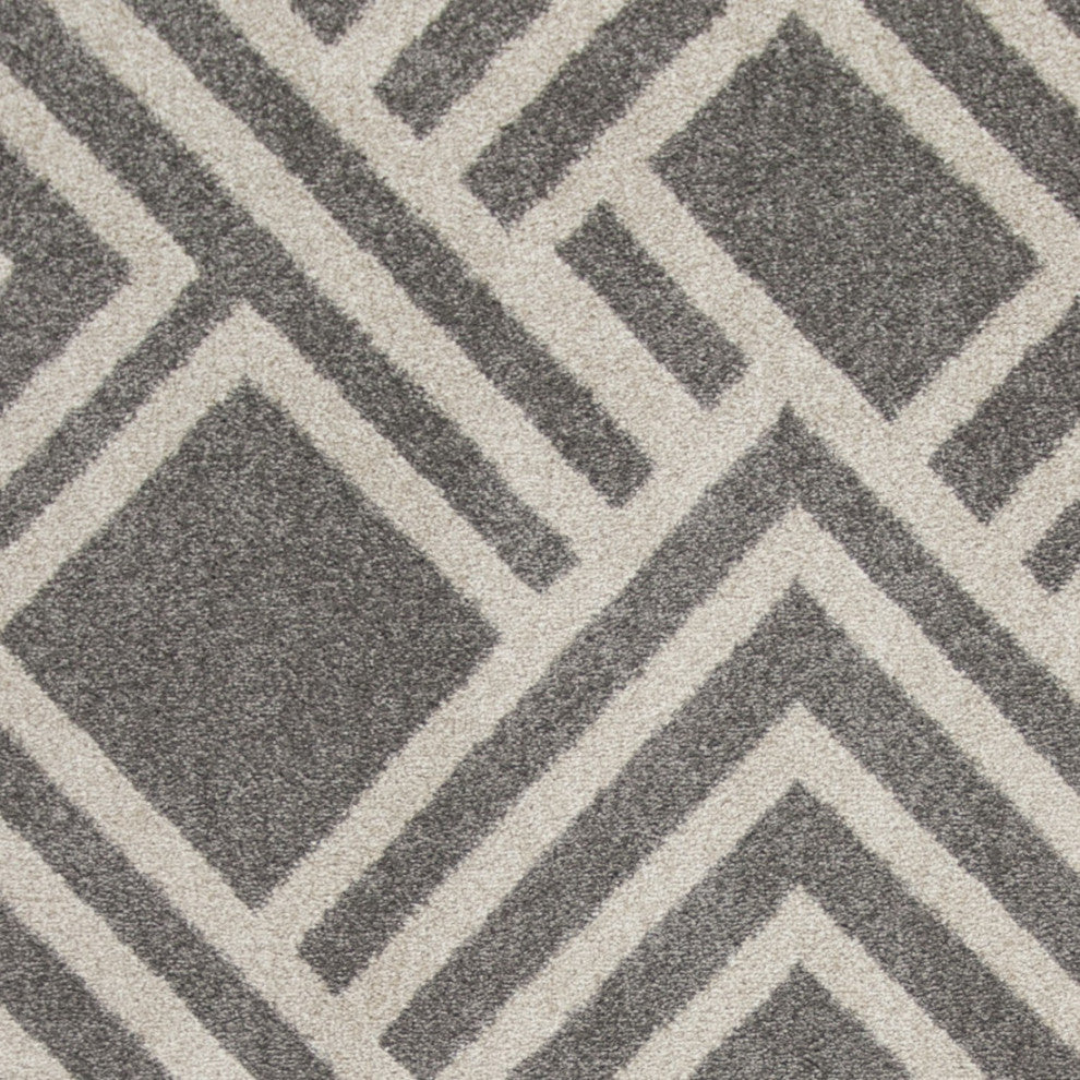 KAS Lucia 2764 Gray Modeme Area Rug, 5'3"x7'7"