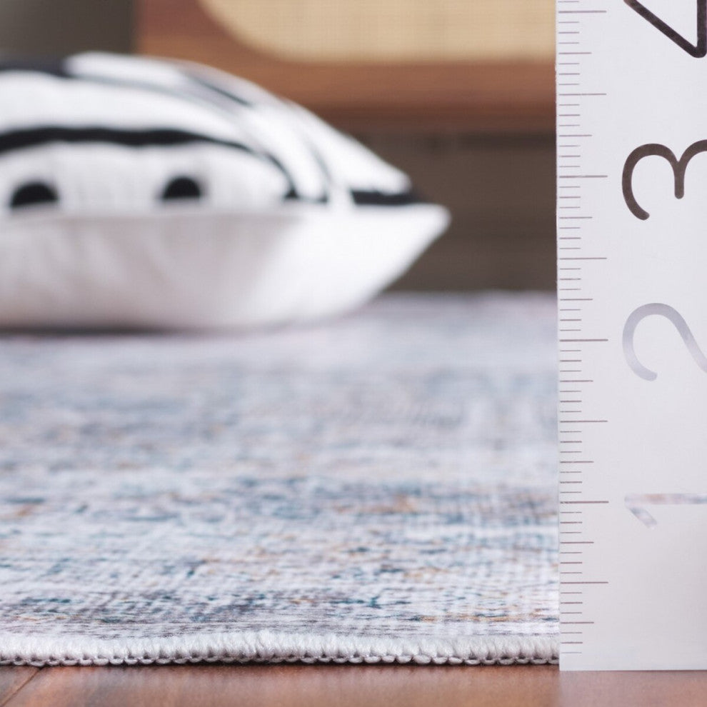 Safavieh Arizona Machine-Washable Collection ARZ539 Rug, Dark Green/Beige, 4'x6'