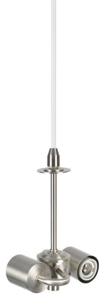 72266, 2-Light Hanging Pendant Ceiling Light, Khaki