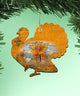 Scenic Turkey Ornament, Set of 3