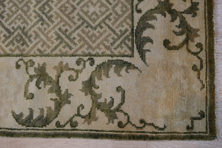 Green Transitional All Over Ningxia Area Rug