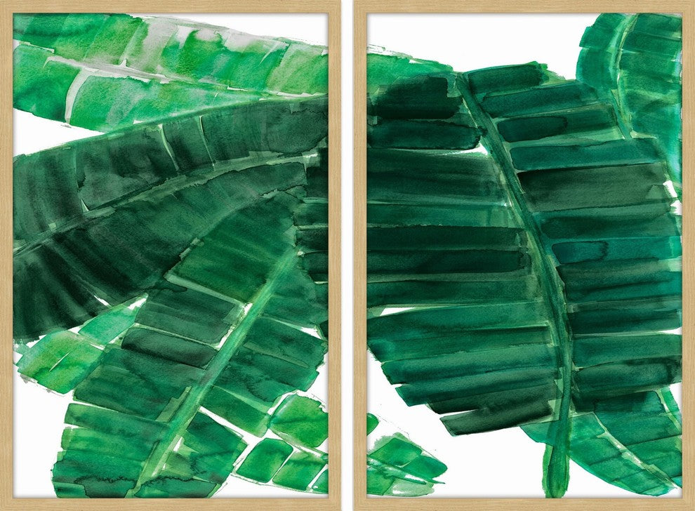 San Diego II Diptych, 32x24