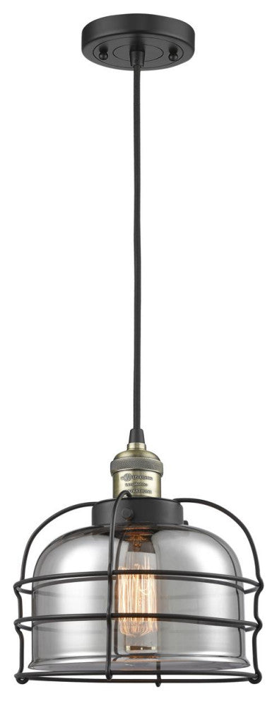 Innovations 201C-BAB-G73-CE 1 Light Pendant, Black Antique Brass
