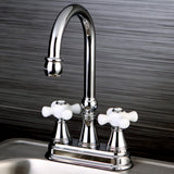 Kingston Brass Bar Faucet, Polished Chrome