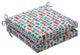 Color Tabs Primaries Squared Corners Seat Cushion 20x20x3, Set of 2