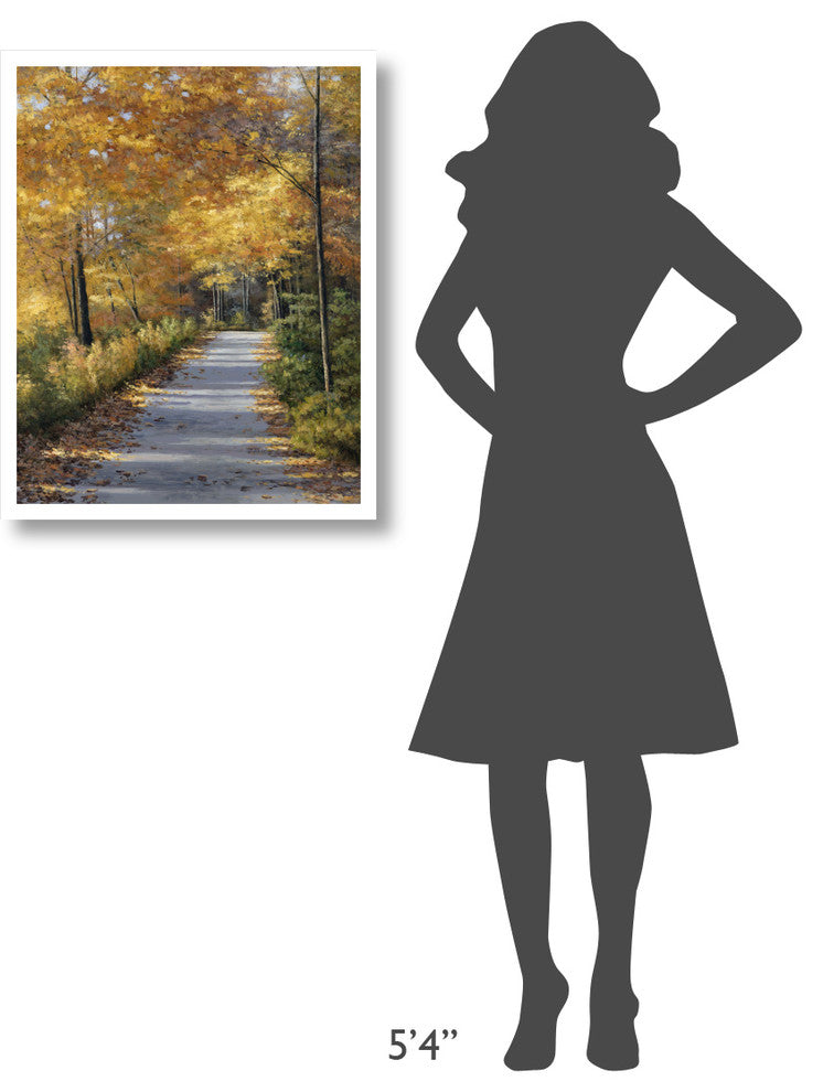 "Late Fall" Digital Paper Print by Diane Romanello, 24"x30"