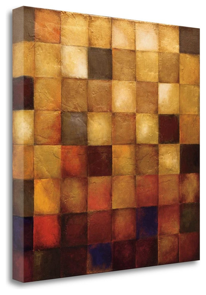 "Cerveny" By Wani Pasion, Giclee Print on Gallery Wrap Canvas, Ready to Hang