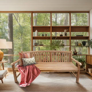 Seven Seas Teak Oval Bench