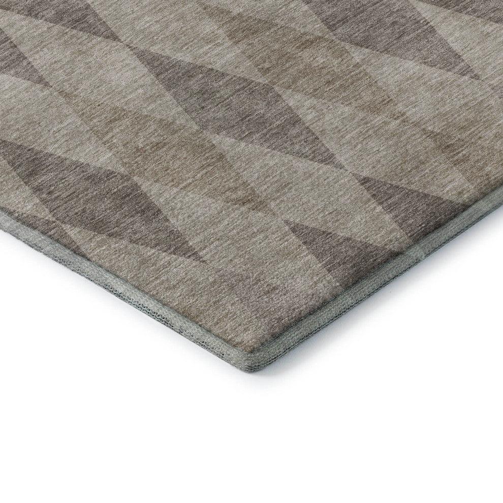 Premium Machine Washable Mayfield AMF561 Beige 1'8" x 2'6" Rug