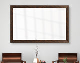 LaRue Framed Wall Mirror, Bronze, 30"x40"