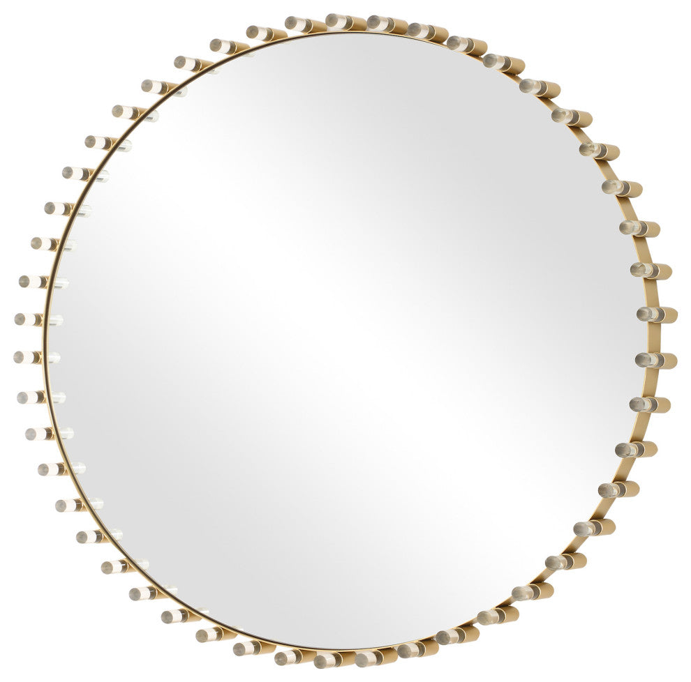 Uttermost 08219 Avelyne 37-1/4" Diameter Circular Flat Accent - Brass