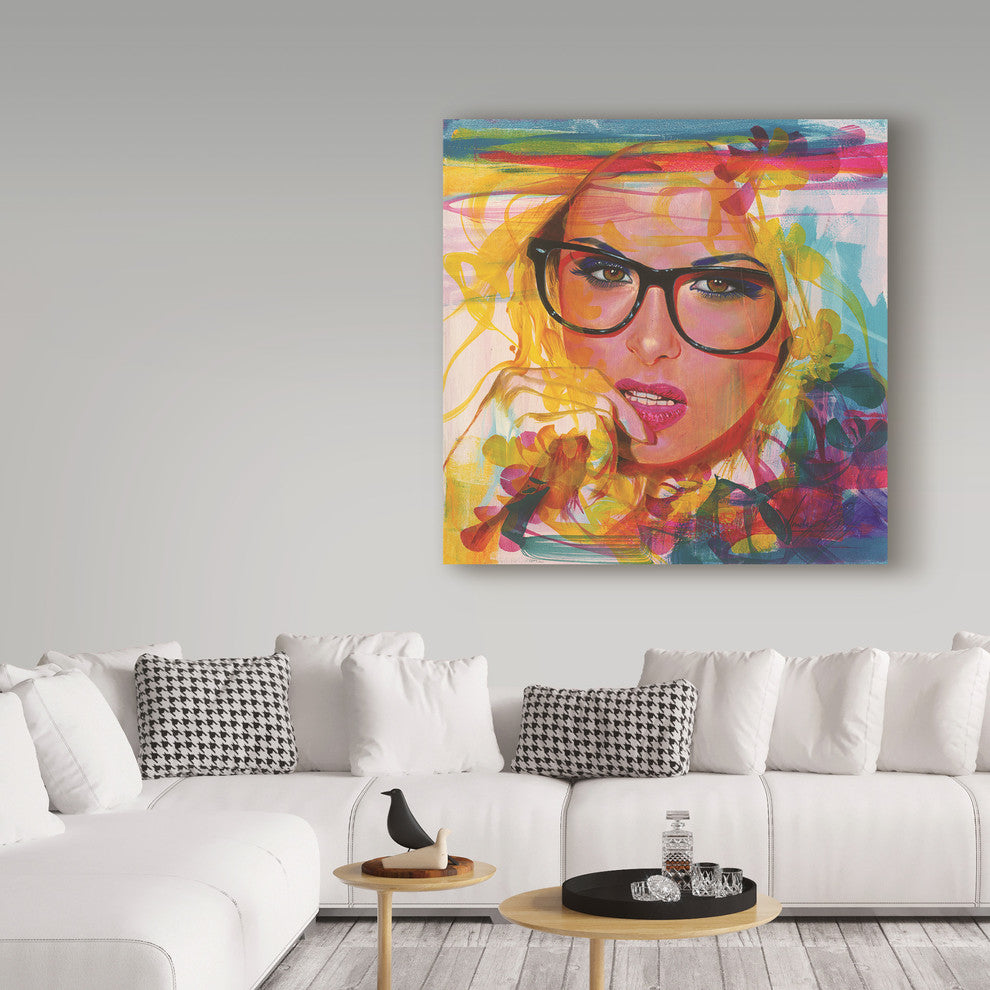 Andrea Palacios 'Vogue I' Canvas Art, 35"x35"