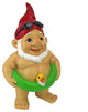 Pool Party Pete Naked Gnome Statue