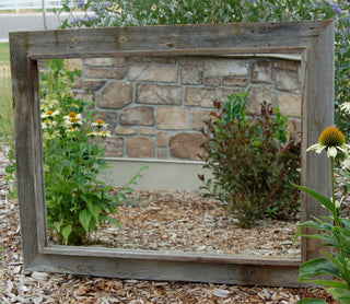 26x30 Western Rustic Mirror, 3" Medium Width