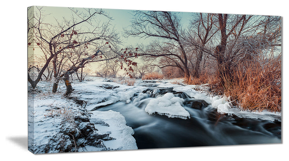 "Ukraine Winter Forest" Canvas Print