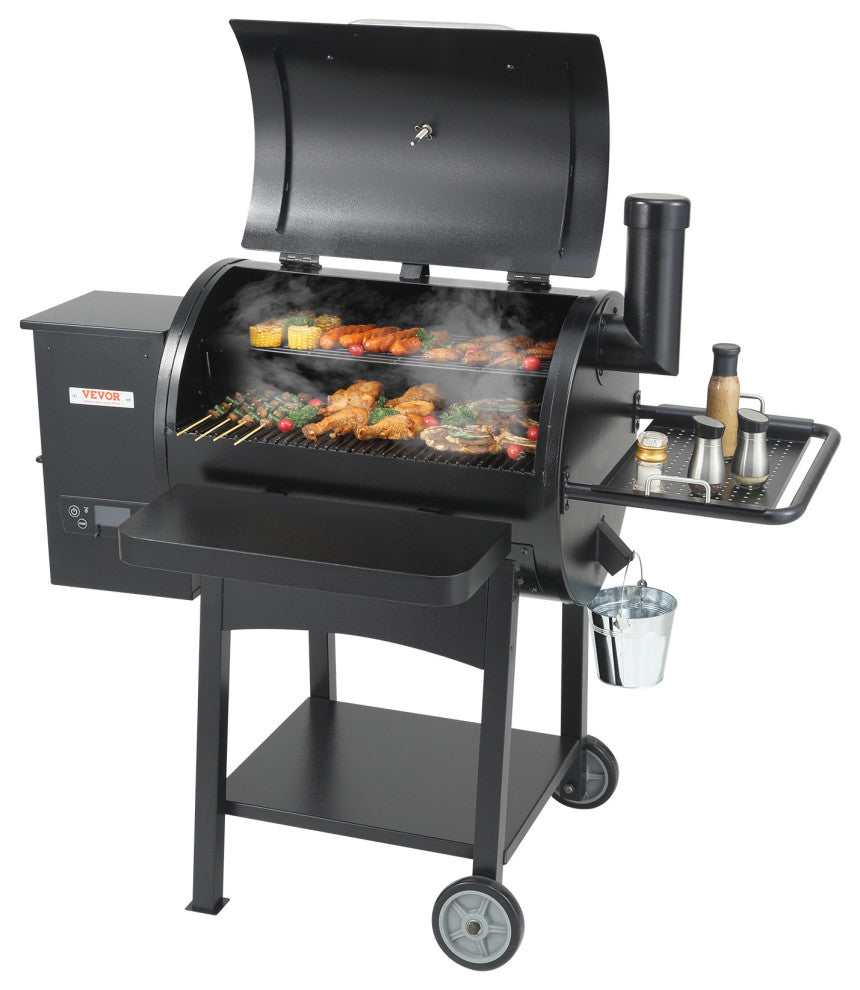 VEVOR 53" Heavy Duty Charcoal Grill BBQ Portable Grill With Cart Outdoor Cooking