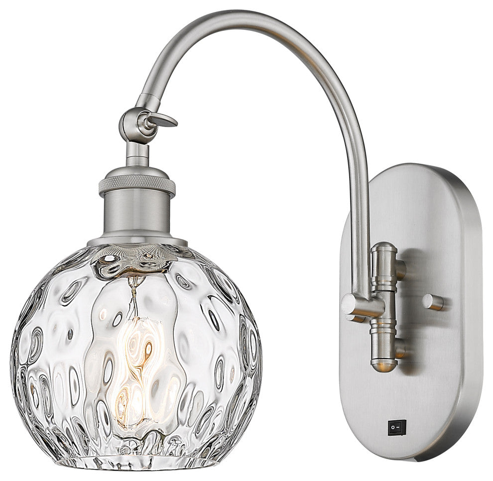 Innovations 518-1W-SN-G1215-6-LED 1 Light Sconce, Brushed Satin Nickel