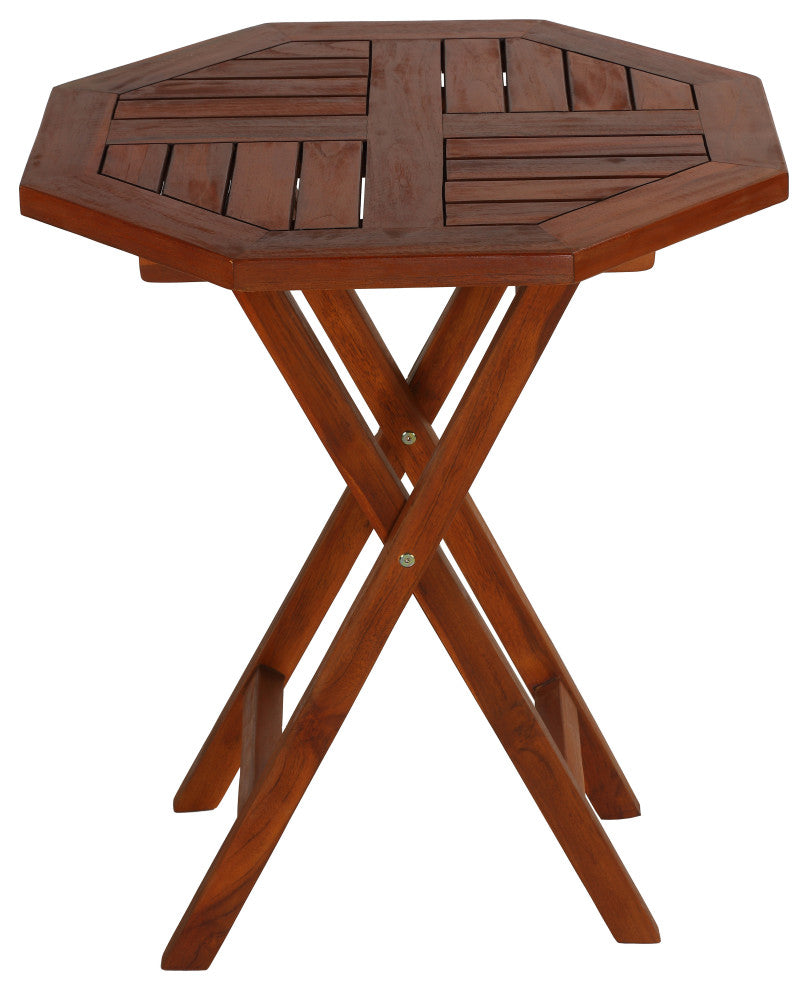 Bare Decor Jenae Small Table, Oiled Finish
