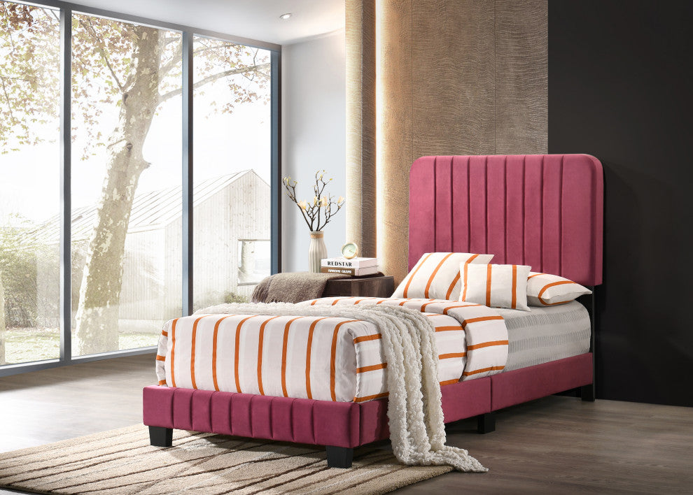 Lodi Bed, Cherry, Twin