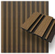 Waterproof Slat Panel, Walnut, Sample