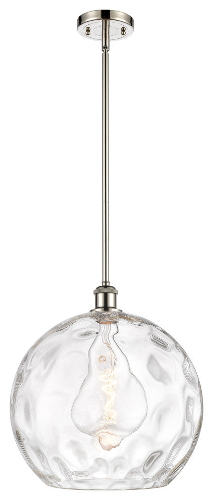 Innovations 516-1S-PN-G1215-14-LED 1-Light Pendant, Polished Nickel
