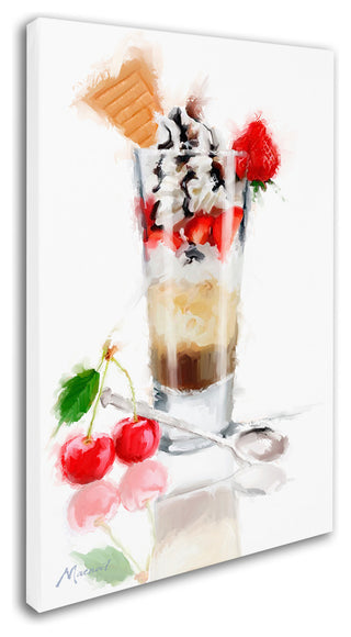 The Macneil Studio 'Ice Cream Sundae' Canvas Art, 19"x12"
