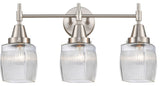 INNOVATIONS LIGHTING 447-3W-SN-G302 Caden 3 Light 26 inch Bath Vanity Light