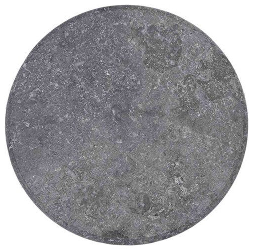 vidaXL Table Top Dining Table Top Replacement for Office Gray Ã˜23.6"x1" Marble