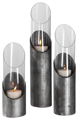 Karter Candleholders, Set of 3