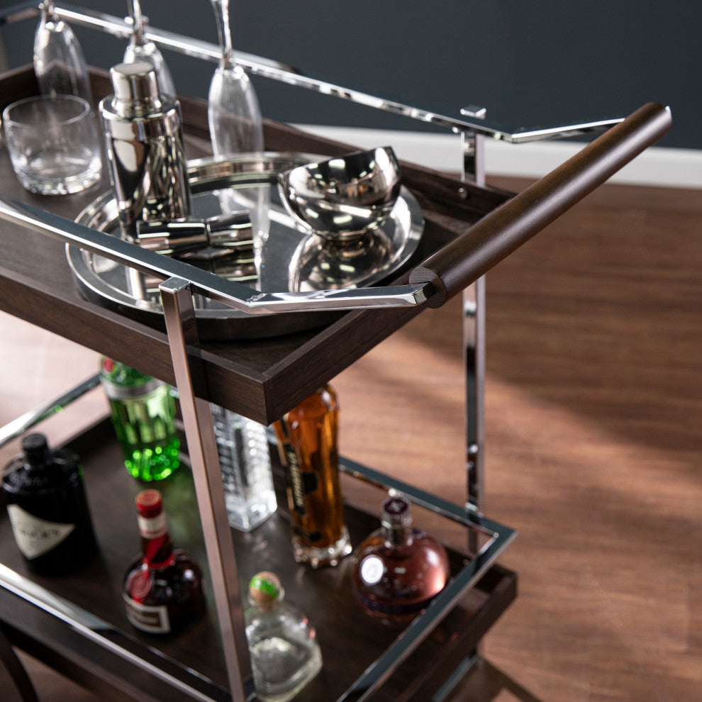 Wilmslow Rolling Bar Cart