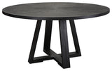 Uttermost 25206 Gidran Round Black Dining Table
