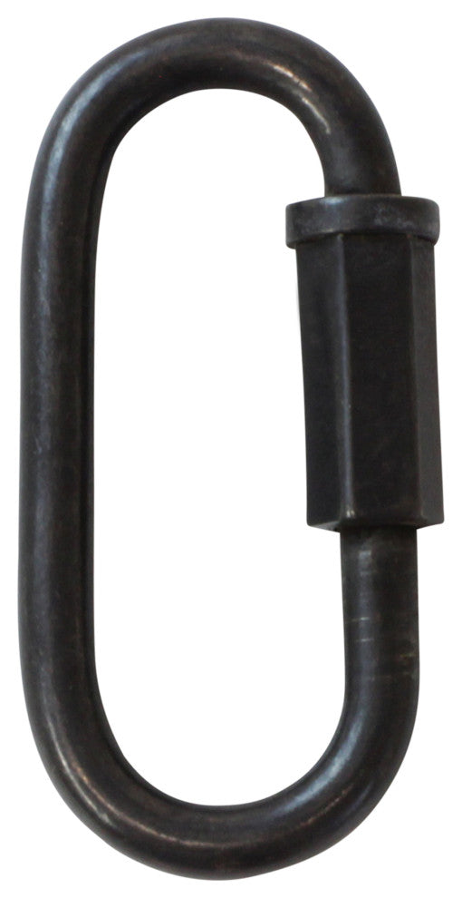 Quick Link Chain Connectors, 2 Pack, Oil Bronzed Black, 8 Gauge