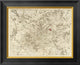 "Paris, France, 1711" Framed Canvas Giclee by Guillaume de Lisle, 20x17"