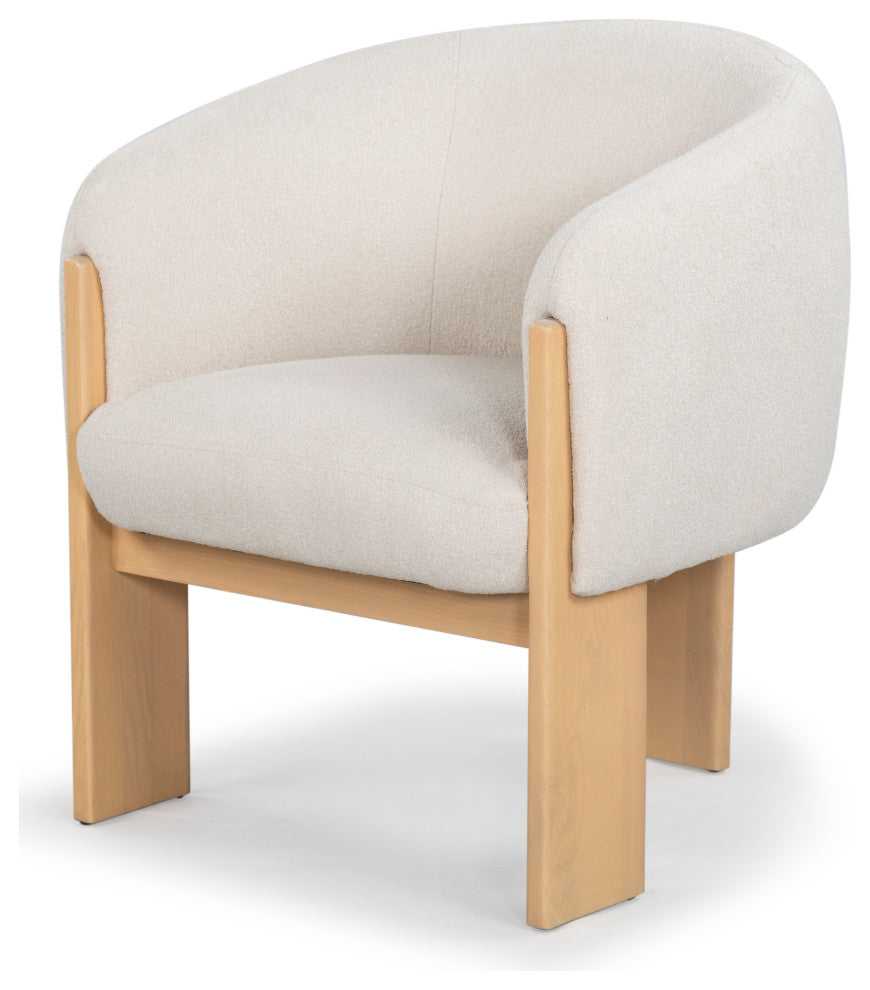 Safavieh Couture Lauricella Dining Chair, Tan/Natural