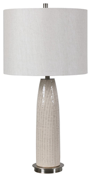 Uttermost Delgado Light Gray Table Lamp