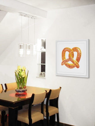 "Pretzel" Framed Painting Print