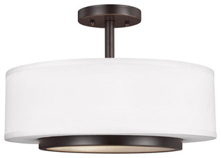 Generation Lighting 7728002 Nance 2 Light 16"W Pendant / - Bronze